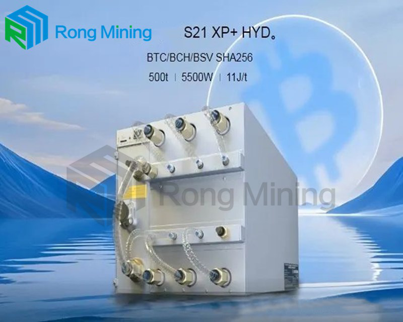 Cadangan Berat: Antminer S21 XP+Hyd 500T Super Water Water Cooled Machine