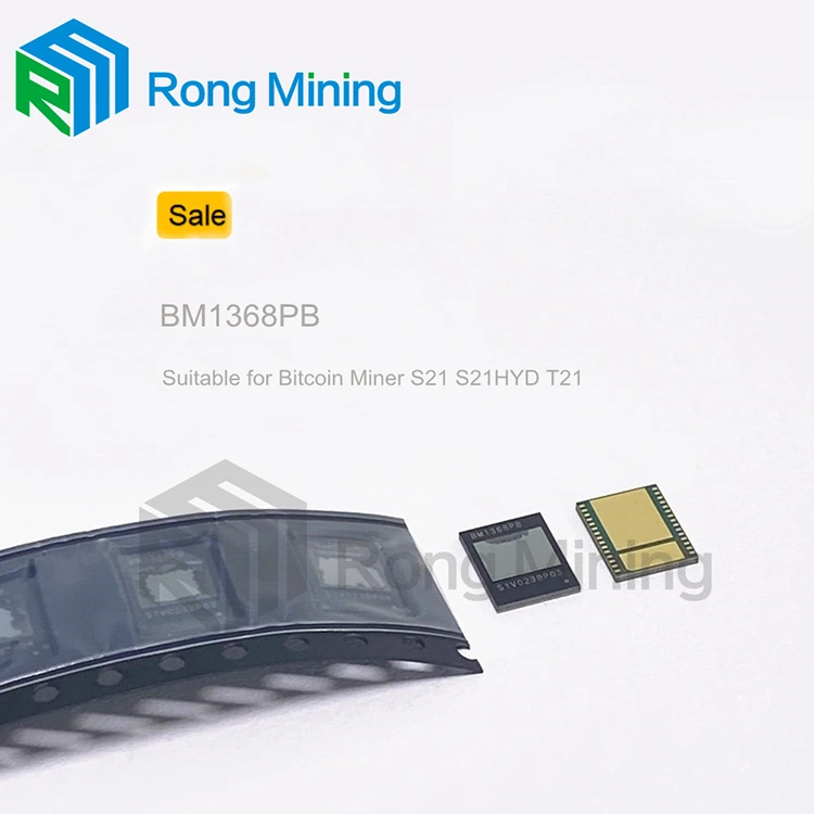 Antminer BM1368 BM1368PB BM1368AA cip ASIC untuk model mesin T21 S21 S21Hydro
